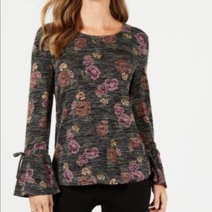 Style & Co
Printed Lantern-Sleeve Top